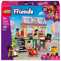 Constructor LEGO Music Shop & Apartment Multicolor Numărul de piese 483, 7+