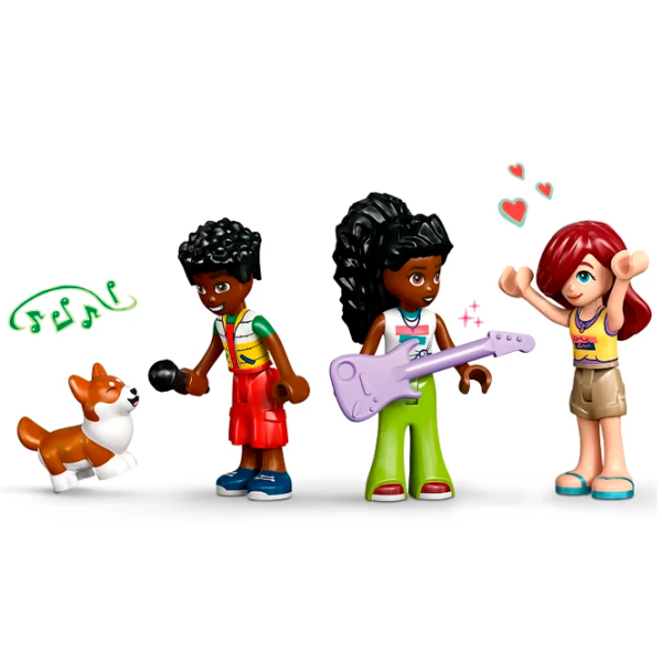 Constructor LEGO Music Shop & Apartment Multicolor Numărul de piese 483, 7+ photo 3