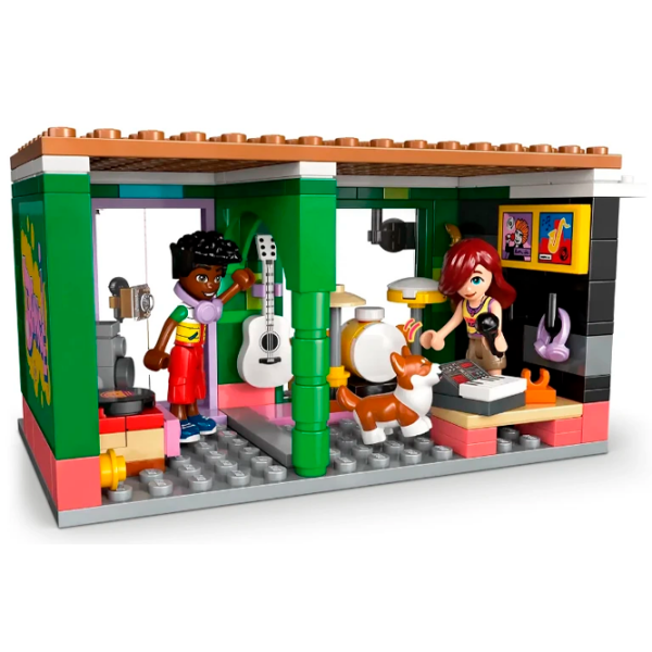 Constructor LEGO Music Shop & Apartment Multicolor Numărul de piese 483, 7+ photo 5