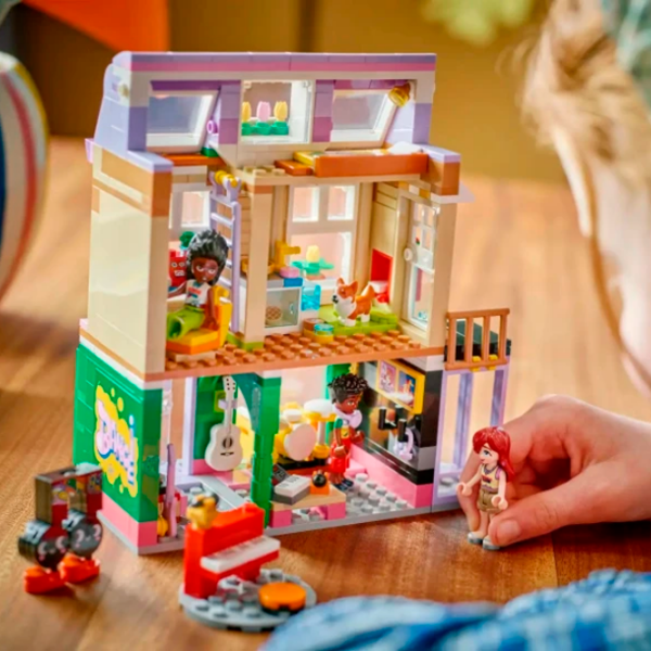 Constructor LEGO Music Shop & Apartment Multicolor Numărul de piese 483, 7+ photo 8