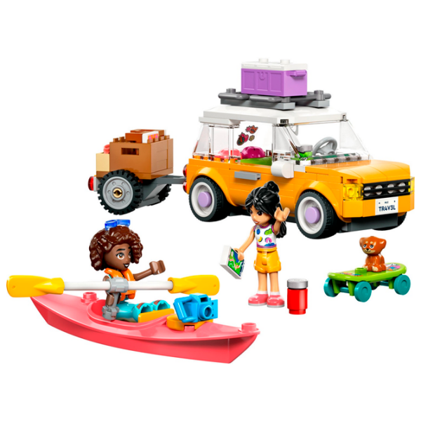Constructor LEGO Friendship Road-Trip Travel Car Multicolor Numărul de piese 220, 6+ photo 2