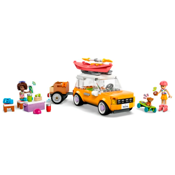 Constructor LEGO Friendship Road-Trip Travel Car Multicolor Numărul de piese 220, 6+ photo 3