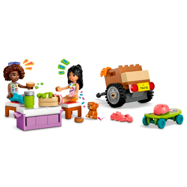 Constructor LEGO Friendship Road-Trip Travel Car Multicolor Numărul de piese 220, 6+ photo 4