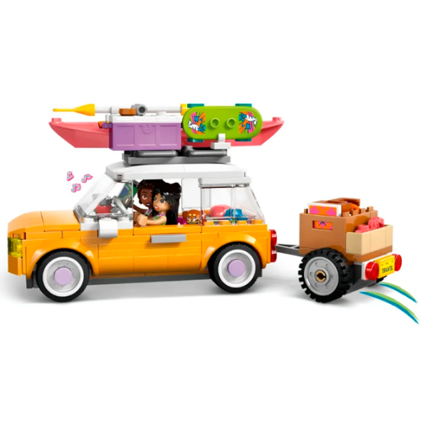 Constructor LEGO Friendship Road-Trip Travel Car Multicolor Numărul de piese 220, 6+ photo 5