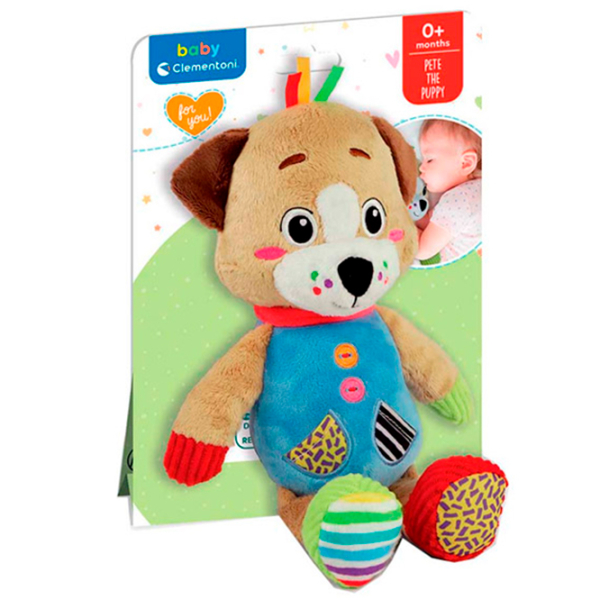 Jucărie moale Clementoni Animals 17905 Brown 0+ photo 2