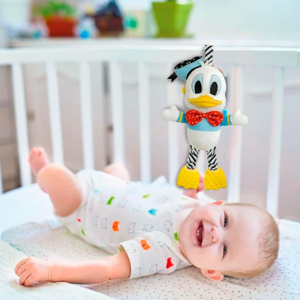 Jucărie moale Clementoni Mickey Mouse & Friends Donald Duck 17921 White 0.6+ photo 2