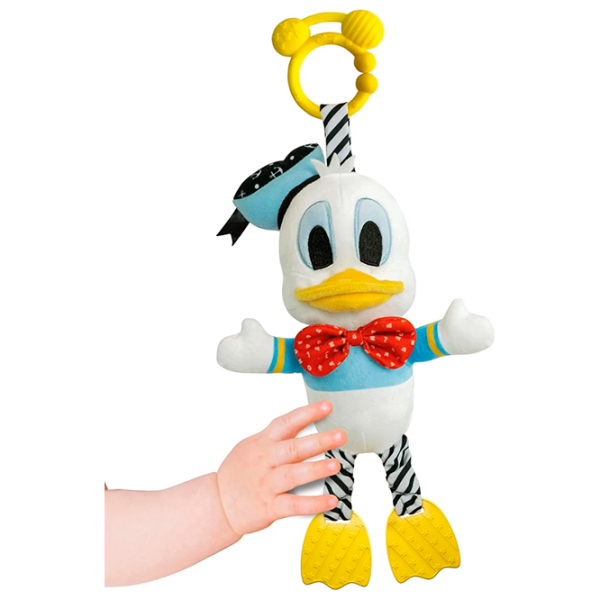 Jucărie moale Clementoni Mickey Mouse & Friends Donald Duck 17921 White 0.6+ photo 3