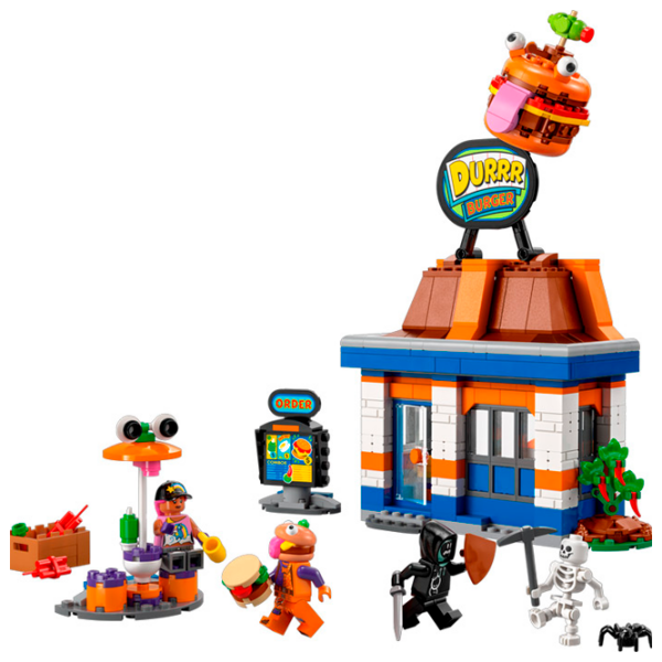 Constructor LEGO Durrr Burger Restaurant Multicolor Numărul de piese 546, 10+ photo 1