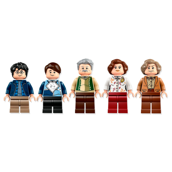 Constructor LEGO Privet Drive: Aunt Marges Vizit Brown Numărul de piese 639, 8+ photo 6