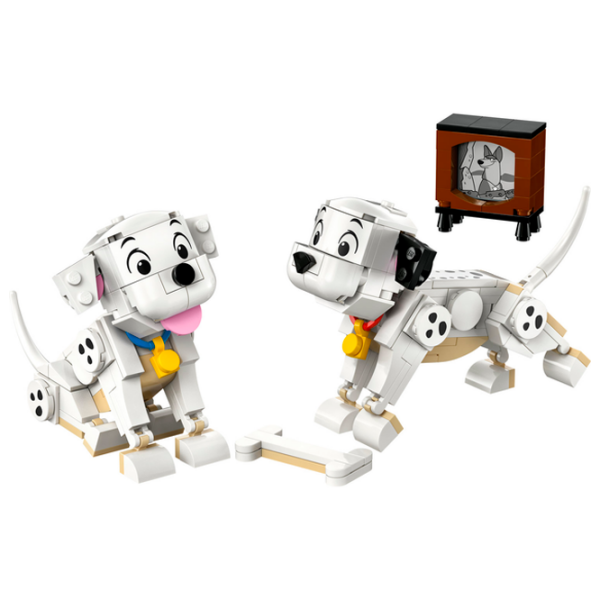 Constructor LEGO Lacky & Penny 101 Dalmatians Puppies White Numărul de piese 268, 6+ photo 2