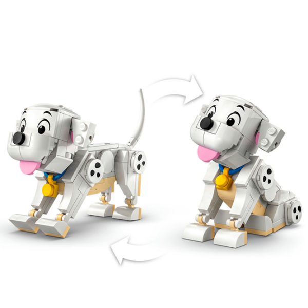 Constructor LEGO Lacky & Penny 101 Dalmatians Puppies White Numărul de piese 268, 6+ photo 6