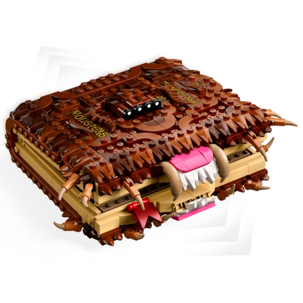 Constructor LEGO Champing Monster Book of Monsters Brown Numărul de piese 518, 9+ photo 5