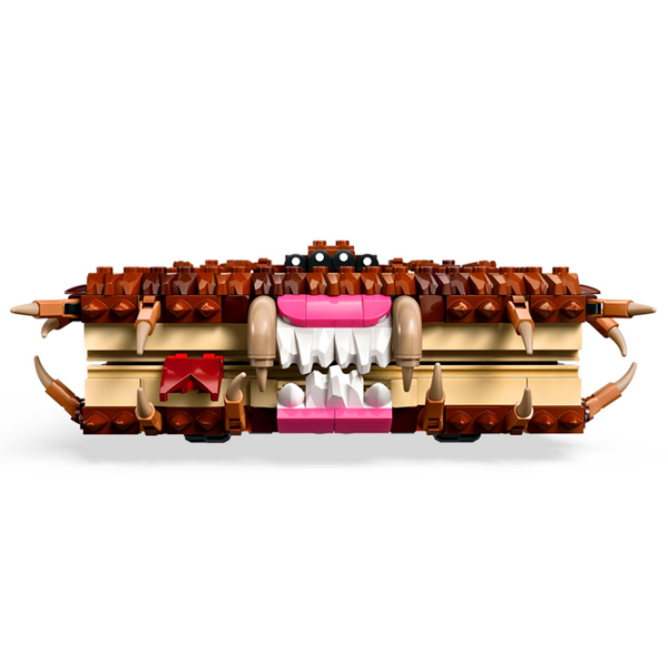 Constructor LEGO Champing Monster Book of Monsters Brown Numărul de piese 518, 9+ photo 6