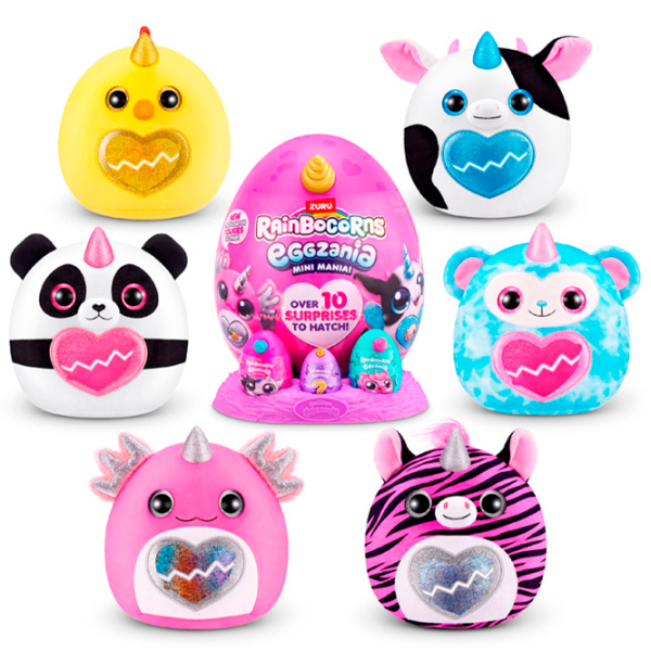 Мягкая игрушка Zuru Rainbocorns Eggzania 9296 Разноцветный 3+ photo 2