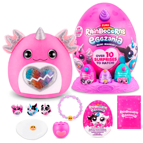 Мягкая игрушка Zuru Rainbocorns Eggzania 9296 Разноцветный 3+ photo 3