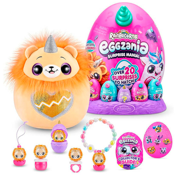 Jucărie moale Zuru Eggzania 9258 Multicolor 3+ photo 3