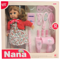 Păpușă Ledy Toys Nana bebeluș LD68007A 3+