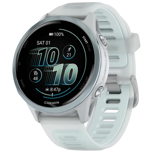 Ceas inteligent Garmin Forerunner 570 Whitestone 1.2" | 42 mm | Aluminiu/Silicon
| 010-02970-01 photo 1