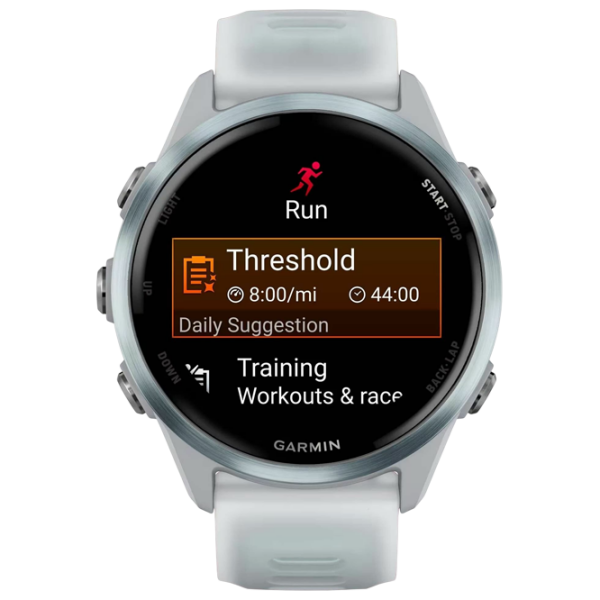 Ceas inteligent Garmin Forerunner 570 Whitestone 1.2" | 42 mm | Aluminiu/Silicon
| 010-02970-01 photo 2