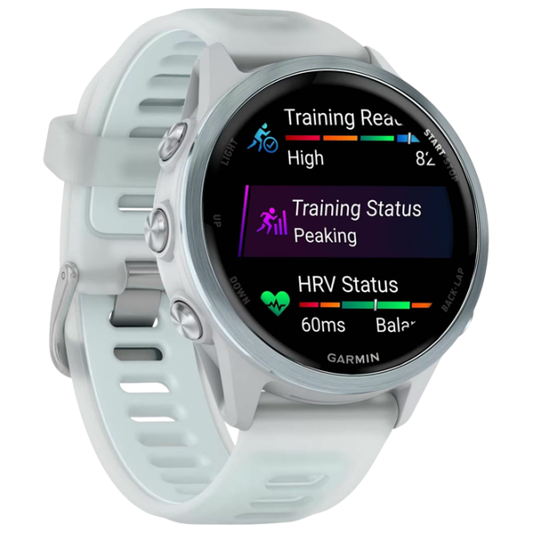 Ceas inteligent Garmin Forerunner 570 Whitestone 1.2" | 42 mm | Aluminiu/Silicon
| 010-02970-01 photo 3