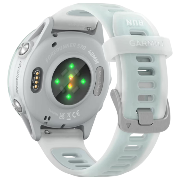 Ceas inteligent Garmin Forerunner 570 Whitestone 1.2" | 42 mm | Aluminiu/Silicon
| 010-02970-01 photo 4