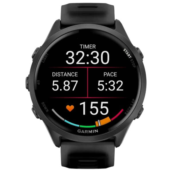 Ceas inteligent Garmin Forerunner 570 Black 1.4" | 47 mm | Aluminiu/Silicon| 010-02971-00 photo 2