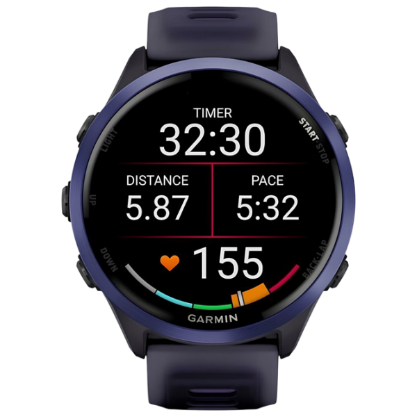 Ceas inteligent Garmin Forerunner 570 Purple 1.4" | 47 mm | Aluminiu/Silicon| 010-02971-02 photo 2