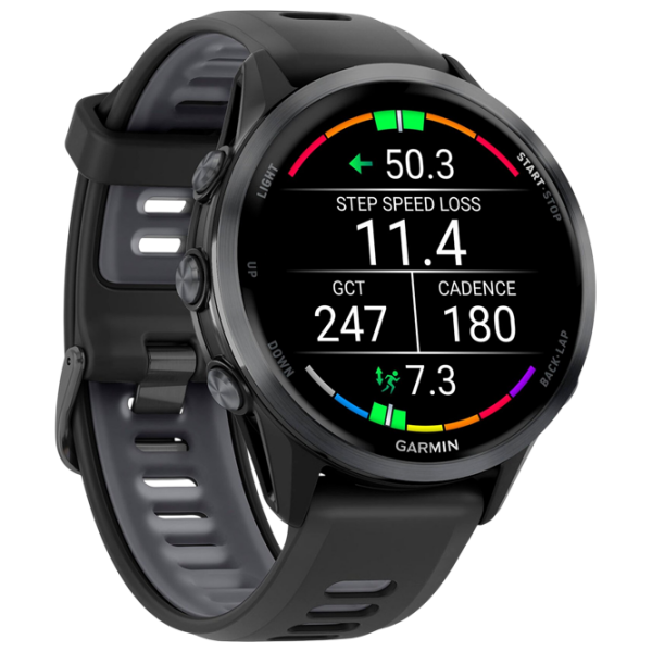 Умные часы Garmin Forerunner 970 Черный 1.4" | 47 мм | Титан/Силикон| 010-02969-10 photo 3