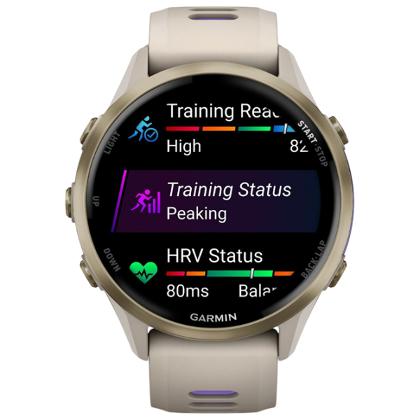 Умные часы Garmin Forerunner 970 Grey 1.4" | 47 мм | Титан/Силикон| 010-02969-12 photo 2