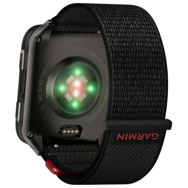 Умные часы Garmin Venu X1 Черный 2.0" | 51.2 мм | Титан/Нейлон
| 010-02980-02 photo 4