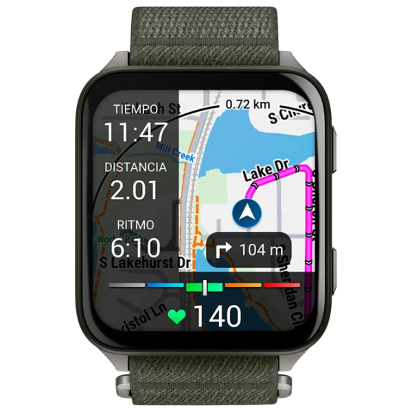 Умные часы Garmin Venu X1 Moss 2.0" | 51.2 мм | Титан/Нейлон
| 010-02980-03 photo 2