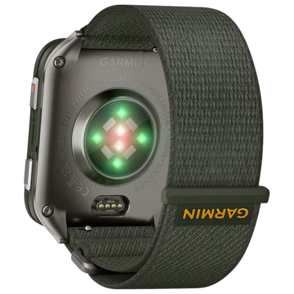 Умные часы Garmin Venu X1 Moss 2.0" | 51.2 мм | Титан/Нейлон
| 010-02980-03 photo 4