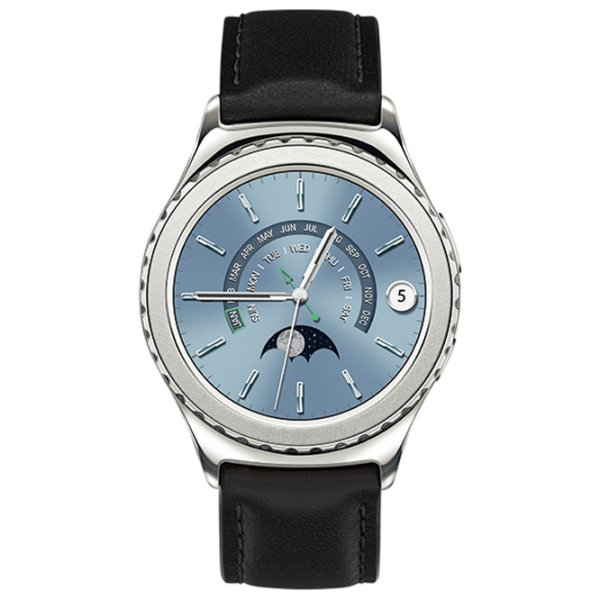 Ceas inteligent Gear S2 Gear S2 Platinum 1.2" | | Oțel inoxidabil/Piele
| R732 photo 2