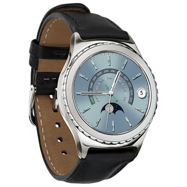Ceas inteligent Gear S2 Gear S2 Platinum 1.2" | | Oțel inoxidabil/Piele
| R732 photo 3