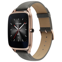 Ceas inteligent Asus Zen Watch 2 Gold 1.63" | 41.4 mm | Oțel inoxidabil/Piele| WI501Q