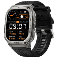 Ceas inteligent Kospet Tank M3 Silver 1.96" | | Zinc/Silicon|
