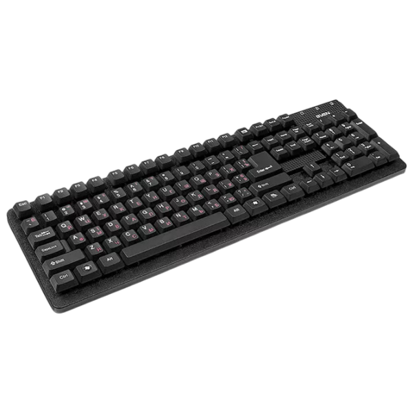 Tastatură Sven Standard 301 Black Home and Office, Cu fir photo 4