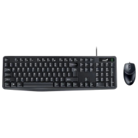 Клавиатура и Мышь Genius KM-170 Черный Для дома и офиса, Проводная