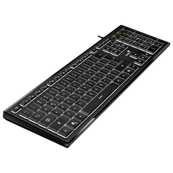 Клавиатура Genius SlimStar 820 Черный Для дома и офиса, Проводная photo 3