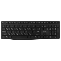 Tastatură Genius SlimStar KB-7200 Black Home and Office, Fără fir