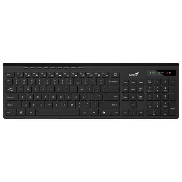 Клавиатура Genius SlimStar 7230 Черный Для дома и офиса, Беспроводные photo 1