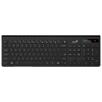 Клавиатура Genius SlimStar 7230 Черный Для дома и офиса, Беспроводные