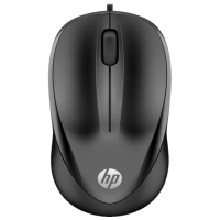 Мышь HP 1000 Черный Проводная, 1200 dpi