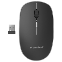 Мышь Gembird MUSW-4B-01 Черный Беспроводные, 1200 dpi