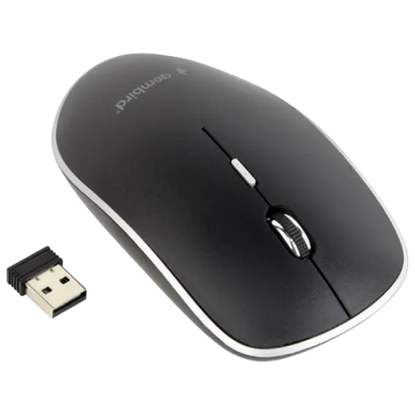 Мышь Gembird MUSW-4B-01 Черный Беспроводные, 1200 dpi photo 5