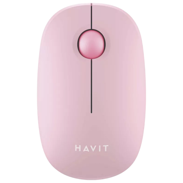 Мышь Havit MS57GT Розовый Беспроводные, 1600 dpi photo 2