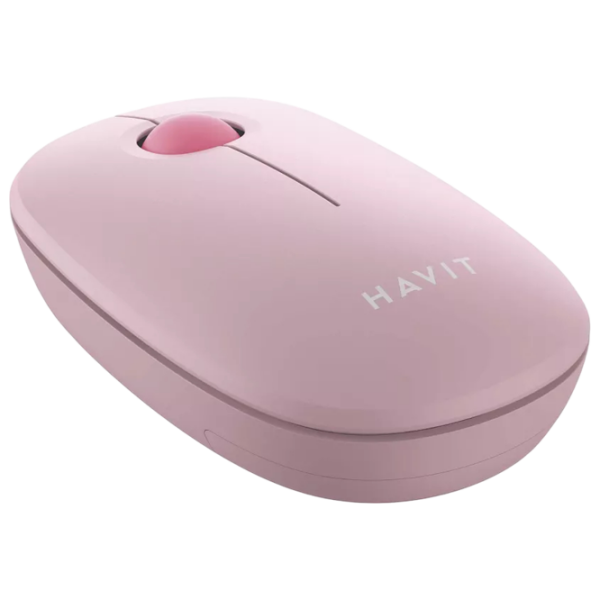 Мышь Havit MS57GT Розовый Беспроводные, 1600 dpi photo 3