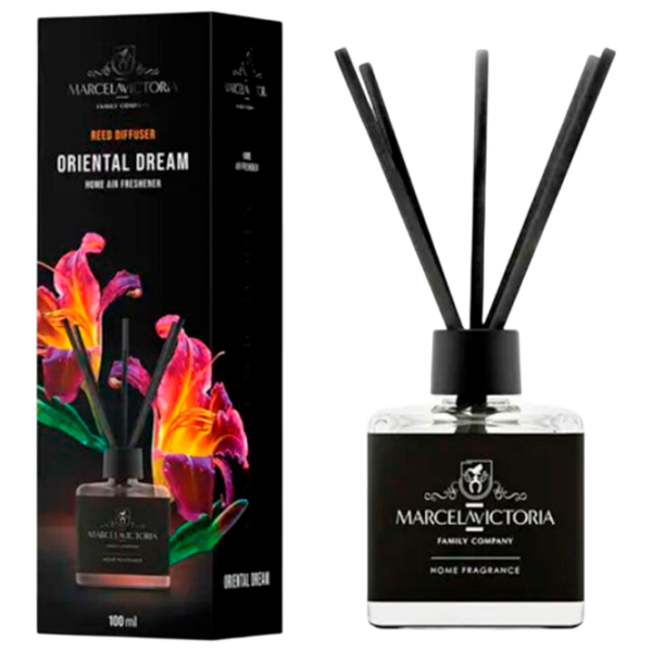 Aromatizator auto Tasotti Reed Diffuser Black  photo 1
