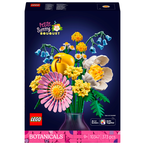 Constructor LEGO Petite Sunny Bouquet Yellow Numărul de piese 373, 9+ photo 1