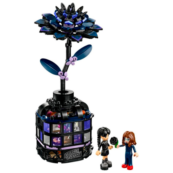 Constructor LEGO Black Dahlia Flower Navy Numărul de piese 358, 9+ photo 2